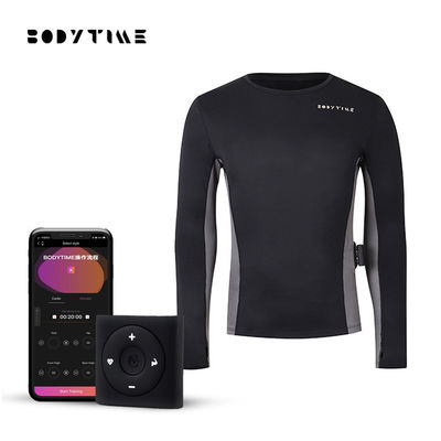 Sportswear de formação de formação sem fio S a XXL do terno do Ems do músculo do aumento